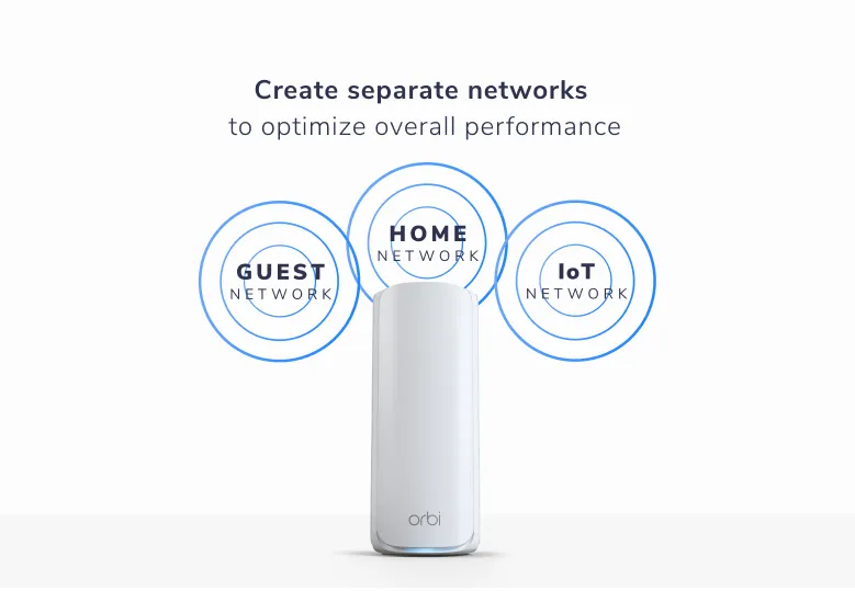 [ 預購 ] NETGEAR Orbi 三頻 BE11000 WiFi 7 無線系統 2件裝 (RBE772) <br>※ 預計10月15日發貨 ※