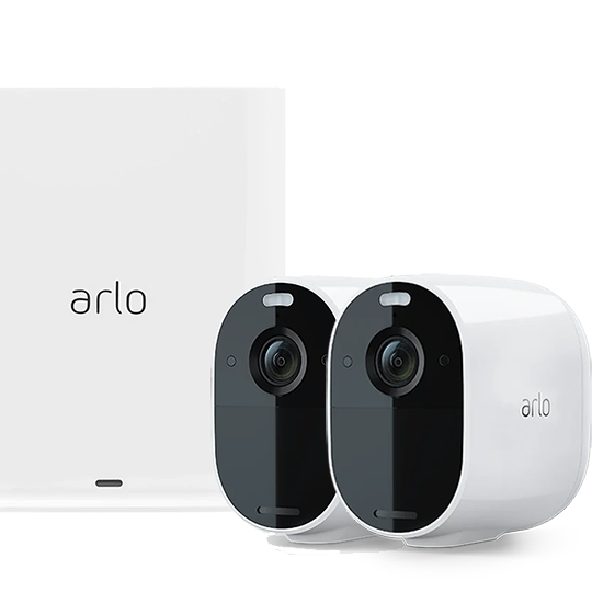 Arlo Essential (VMC2230 + VMB4540) 1080P 無線網絡攝影機連 Smart Hub 套裝<br>(雙鏡裝 + Smart Hub)